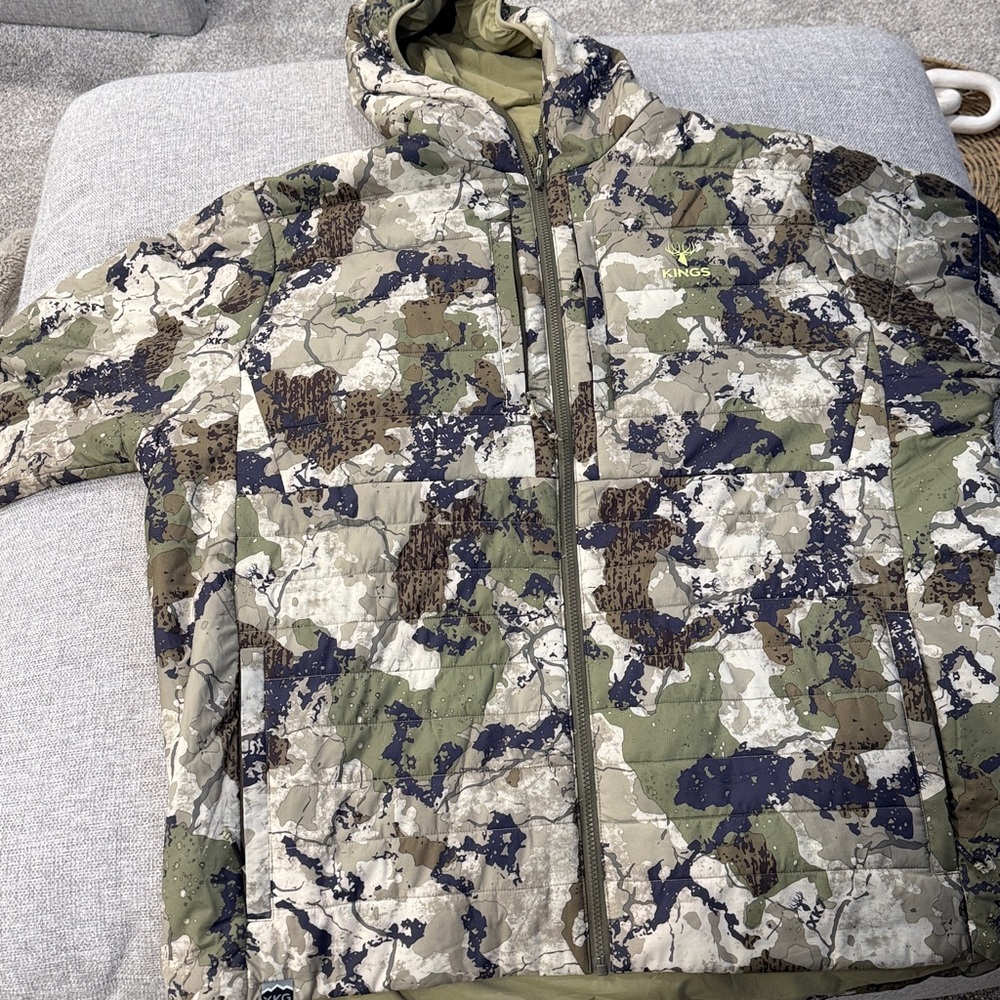 Camo Hooded Jacket | Kings Hunting Jacket XK7